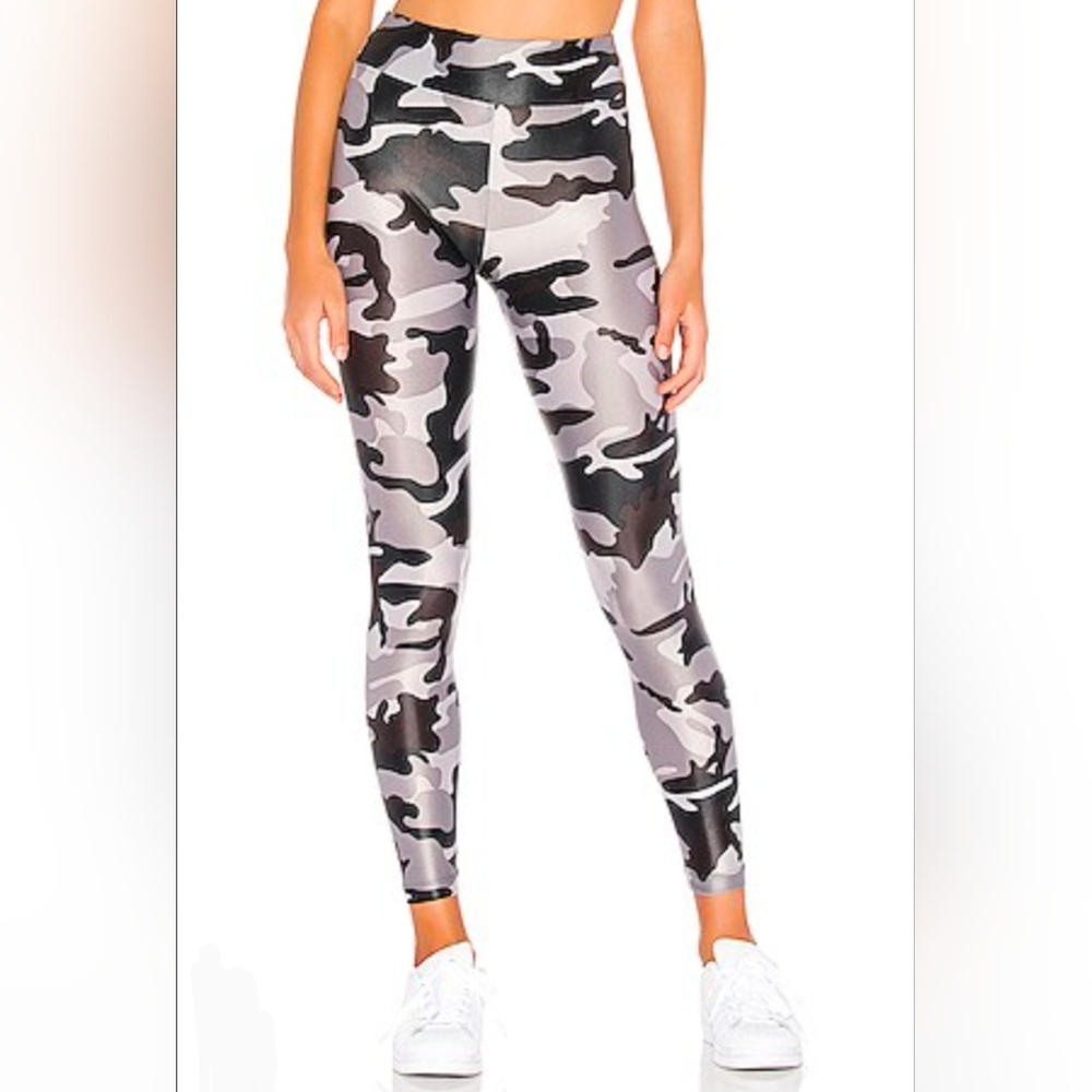 KORAL Appeal High-Rise Limitless Lustrous Leggings Size M Camouflage NEW!